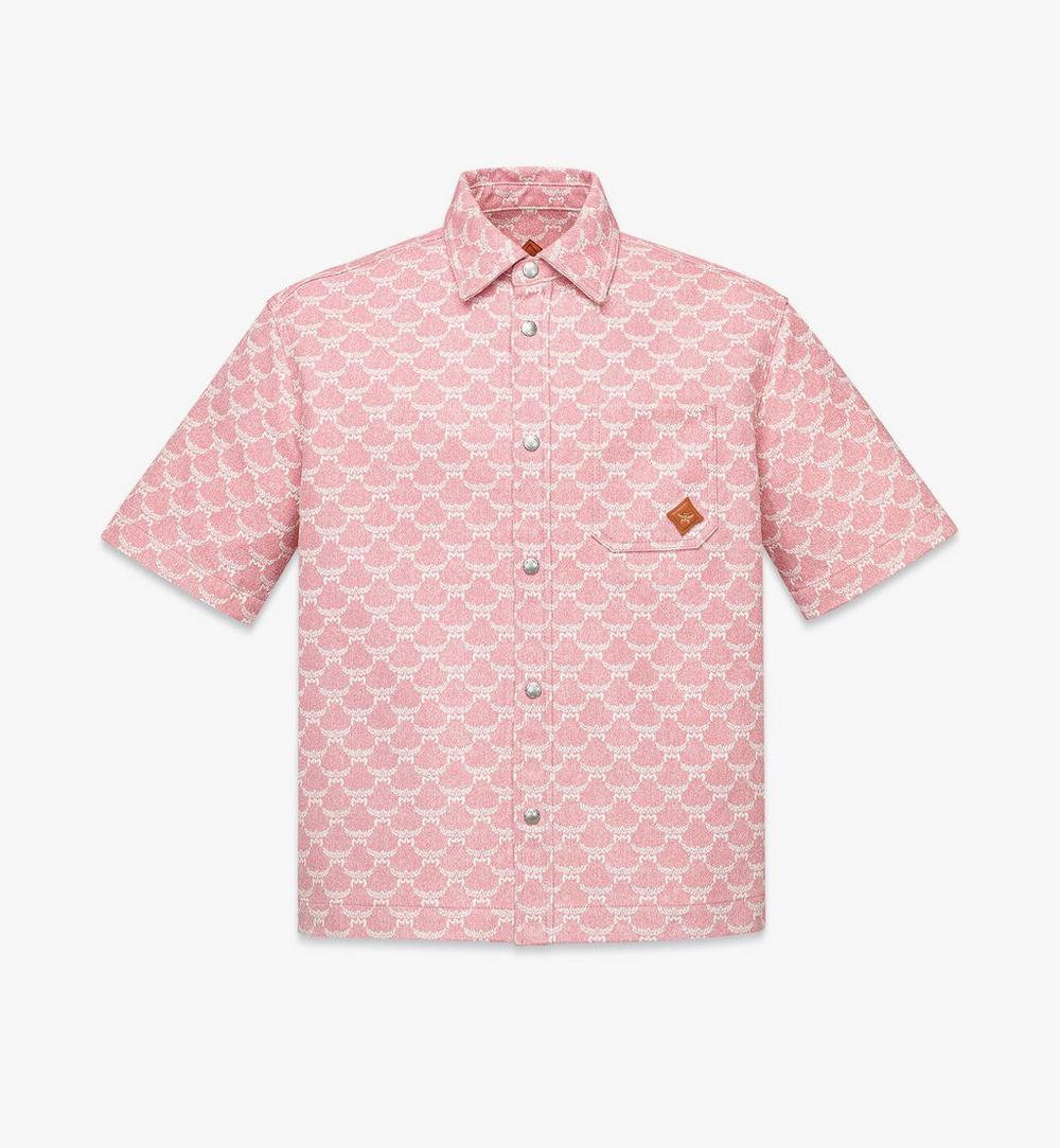 Lauretos Shirt in Denim Jacquard 1